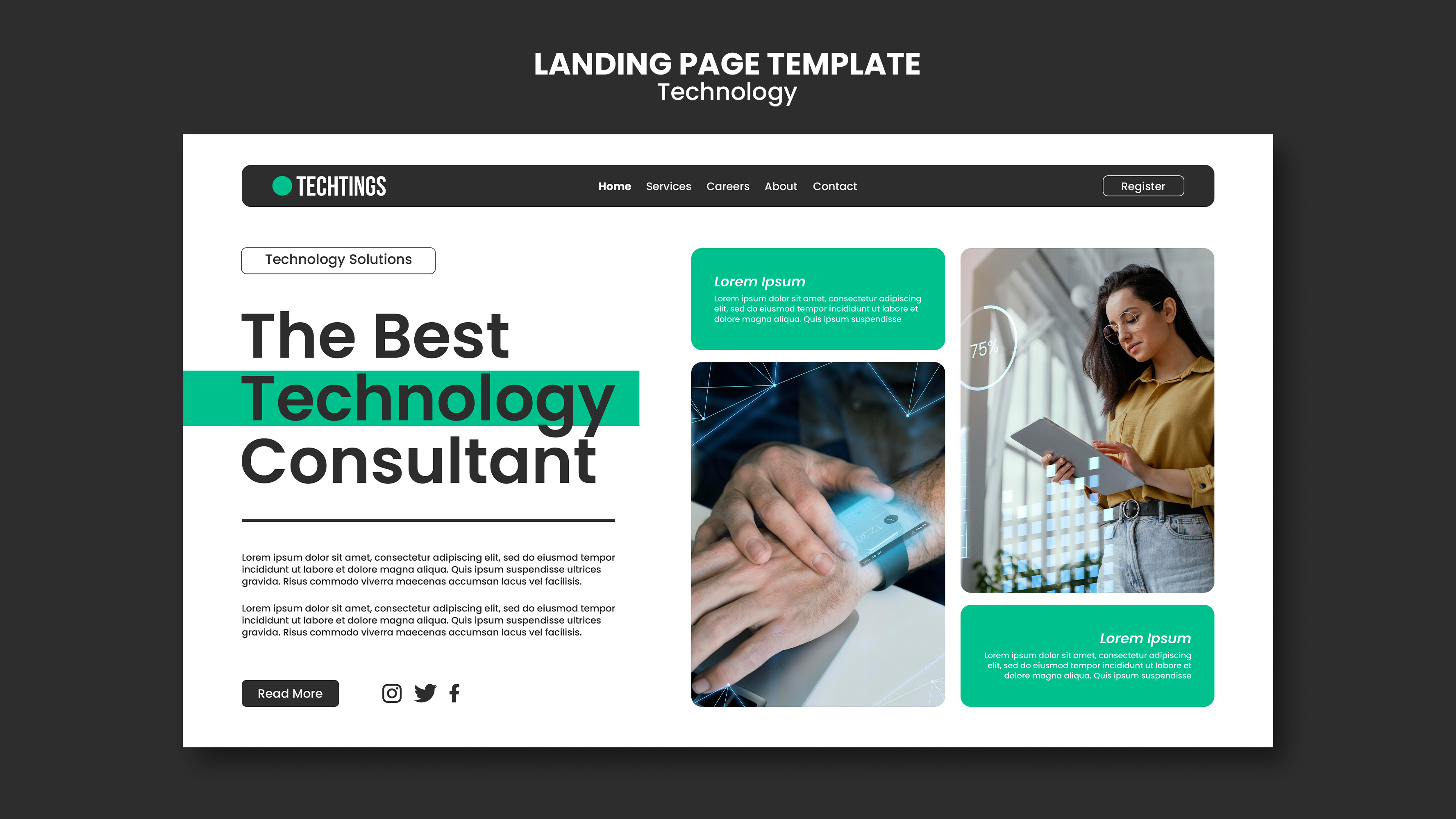 Asmart Company Portfolio Website